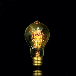 E27 40W A19 Edison Tungsten Filament Bulb 60