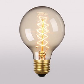 E27 60W G80 Around The Wire American Restaurant Ball Edison Retro Decorative Light Bulbs