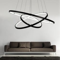 90W Pendant Light Modern Design/ LED Three Rings/ 220V~240/100~120V/Special for office,Showroom,Living Room