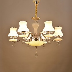 Chandelier Modern/Contemporary Electroplated Feature for Crystal Metal Living Room Bedroom /Office