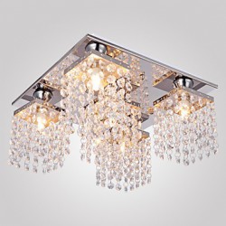 Ceiling Light Crystal Modern 5 Lights