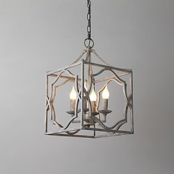 Vintage Metal Amercian Industrial Loft Painting Color European Chandelier Lamp for the Indoor / Hotel / Coffee Room / Decorate Pendant Lamp