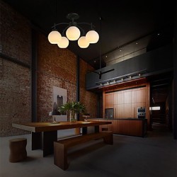 Modern/Contemporary Others Feature for Designers Metal Living Room Bedroom Study Room/Office Kids Room Chandelier