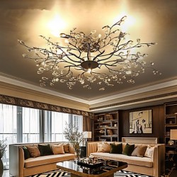 Modern/Contemporary Chrome Feature for Mini Style Designers MetalLiving Room Bedroom Dining Room Study Room/Office Kids Chandelier