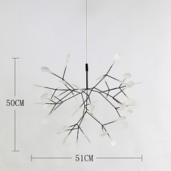 Post Modern North Europe Style Warmly Firefly Chandelier Lamp Decorate for the Bedroom / Canteen Room / Bar Pendant Lighting Fixture