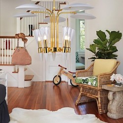 Personalized Adjustable Direction Art Chandelier Bedroom Living Room Lamp Bar Chandelier