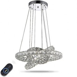 Chandelier LED Lighting Indoor Modern Dimmable Ceiling Pendant Lights Chandeliers Lamp Fixtures with Remote Control