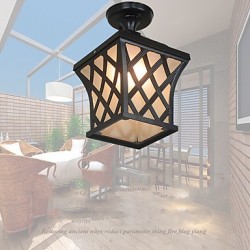 Rural Balcony Lamp American Garden Courtyard Patio Aisle Door LED Outdoor Waterproof Grape Droplight