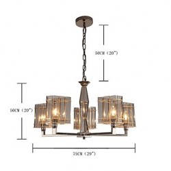 The Living Room Bedroom Study Personality Light Chandelier