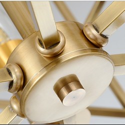 Lantern Brass Feature for Designers Metal Living Room Bedroom Dining Room Chandelier