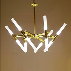 Modern/Contemporary Electroplated Feature for LED Mini Style Metal Living Room Dining Room Study Room/Office Hallway Chandelier
