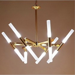Modern/Contemporary Electroplated Feature for LED Mini Style Metal Living Room Dining Room Study Room/Office Hallway Chandelier