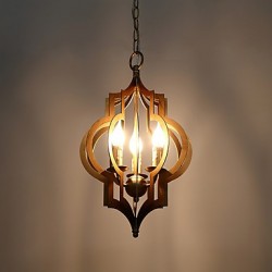 Vintage Metal Amercian Industrial Loft Painting Color European Chandelier Lamp for the Indoor / Hotel / Coffee Room / Decorate Pendant Lamp