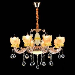 Modern/Contemporary Traditional/Classic Zinc Alloy Feature for Crystal Mini Style MetalLiving Room Dining Room Study Pendant Light