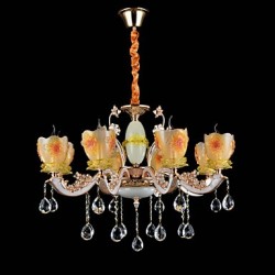 Modern/Contemporary Traditional/Classic Zinc Alloy Feature for Crystal Mini Style MetalLiving Room Dining Room Study Pendant Light