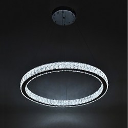 Dimmable LED Ring Indoo Ceiling Light Pendant Lights Modern Chandeliers Lighting Chandelier Lamp with Remote Control