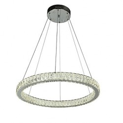 Dimmable LED Ring Indoo Ceiling Light Pendant Lights Modern Chandeliers Lighting Chandelier Lamp with Remote Control