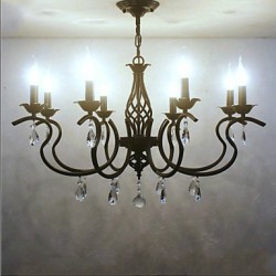 European Style Crystal Chandeliers Living Room Dining Lights Simple Creative Candles Lamps And Lanterns Novelty Lightig