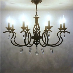 European Style Crystal Chandeliers Living Room Dining Lights Simple Creative Candles Lamps And Lanterns Novelty Lightig