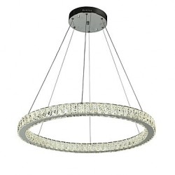 Dimmable LED Ring Ceiling Light Pendant Lights Modern Chandeliers Lighting Indoor Lamp with Remote Control