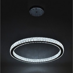 Dimmable LED Ring Ceiling Light Pendant Lights Modern Chandeliers Lighting Indoor Lamp with Remote Control