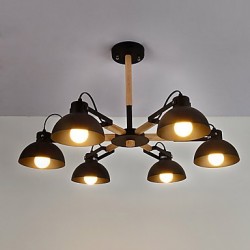 Traditional/Classic Rustic/Lodge Vintage Retro Painting Feature for Mini Style MetalLiving Room Bedroom Dining Room Study Chandelier