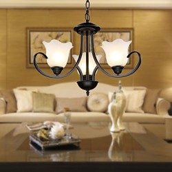 Traditional/Classic Vintage Retro Country Others Feature for LED Candle Style MetalLiving Room Bedroom Dining Room Study Chandelier