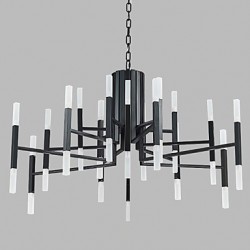 Led Chandelier Modern/Contemporary Painting Feature Gold White LED Designers Pendant Light Living Room Bedroom Study Room/Office Led G4 Bulb Included