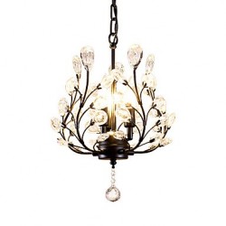 Modern/Contemporary Lantern Country Painting Feature for Crystal Metal Living Room Study Room/Office Entry Hallway Garage Chandelier