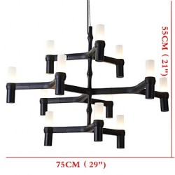 Personalized Adjustable Direction Art Chandelier Bedroom Living Room Lamp Bar Chandelier l