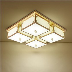 A new Chinese Style Living Room Lamps Iron Ceiling Lighting Atmosphere A