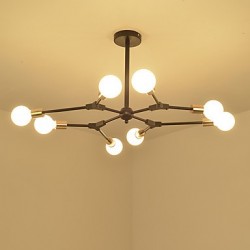 60W Pendant Light Traditional/Classic Painting Feature for Mini Style Wood/BambooLiving Room / Bedroom / Dining Room / Study