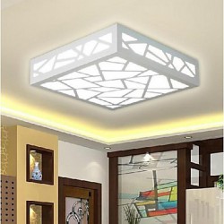 9 Modern/Contemporary / Traditional/Classic LED / Bulb Included Wood/Bamboo Flush MountLiving Room / Bedroom / Dining Room / Study