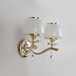 40W E14 Modern/Contemporary Electroplated Feature for Crystal,Ambient Light Wall Sconces Wall Light