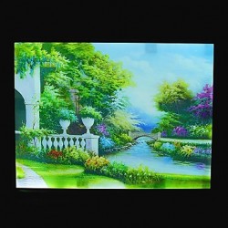 LED Integrated Modern/Contemporary Modern/Comtemporary Painting Feature for Bulb Included,Ambient Light Wall Sconces
