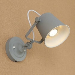 4W E27 Led Light Painted Steel Wall Lamp Dumb Black American Coffee Decoration Retro Wall Light Lightsaber Lamp On Wall