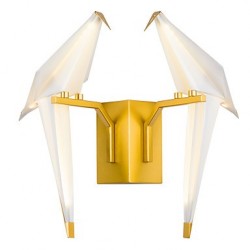 16 LED Integrated Simple Traditional/Classic Country Gold Feature for LED Mini Style Bulb Included,Ambient LightWall