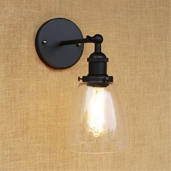 40w E26/E27 Country Retro Painting Feature for Mini Style Bulb Included Eye Protection Ambient Light Wall Sconces
