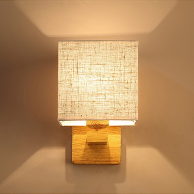 Minimalist Solid Wood Table Lamp Bedside Desk Lamp Lamps Lighting Ceiling Fans Lamp