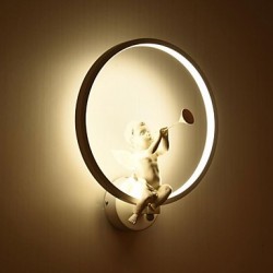 Nordic Modern Minimalist Wall Lamp Bedroom Decorative Lights LED Aluminum Products Lamps Angels Corridors Wall Lights