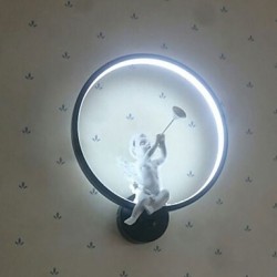 Nordic Modern Minimalist Wall Lamp Bedroom Decorative Lights LED Aluminum Products Lamps Angels Corridors Wall Lights