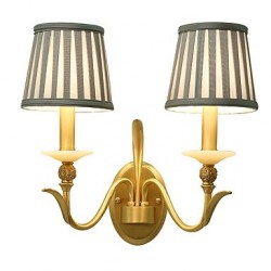 E12/E14 Simple Country Traditional/Classic Brass Feature for Mini Style Bulb IncludedUplight Wall Sconces Wall Light PP