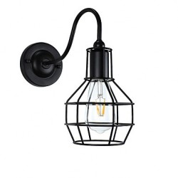 4W E27 Led Light SWall Light LED Wall Sconces Wall Iron Wall Lamp Dumb Black Lightsaber Lamp On Wall Europe And The United States