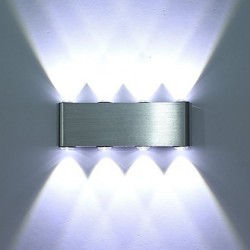 Hot Sell Modern 8W LED Wall Sconce Light Fixture Indoor Hallway Wall Lamp Aluminum Decorative Lighting LED Integrated