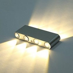 Hot Sell Modern 8W LED Wall Sconce Light Fixture Indoor Hallway Wall Lamp Aluminum Decorative Lighting LED Integrated