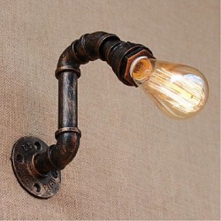 40W E27 BG815 Nostalgia Simple Water Pipe Decorative Small Wall Lamp Wall Light