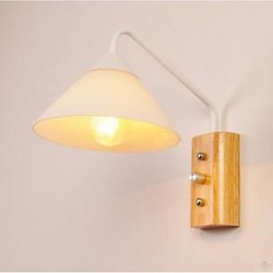 Japanese Korean Aisle Porch Stairs Bedroom Bedside Lamp Wall Lamp Glass Wood