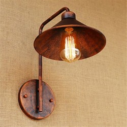 LED 4W E26/E27 American Country Retro Iron Decorative Creative Personality Cafe Restaurant Lighting