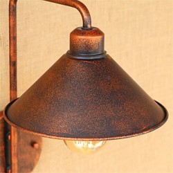 LED 4W E26/E27 American Country Retro Iron Decorative Creative Personality Cafe Restaurant Lighting