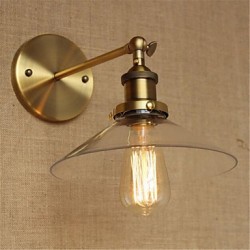 40W E26/E27 Modern/Contemporary Country Retro Antique Brass Feature for Mini Style Bulb Included Ambient Wall Lighting